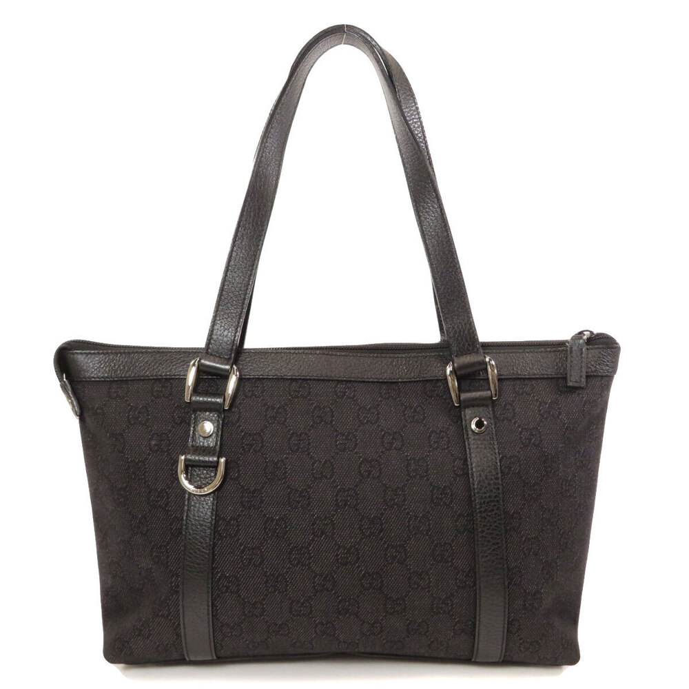 Gucci Bag tone D Abbey Shoulder silver Canvas GG ring Silver
